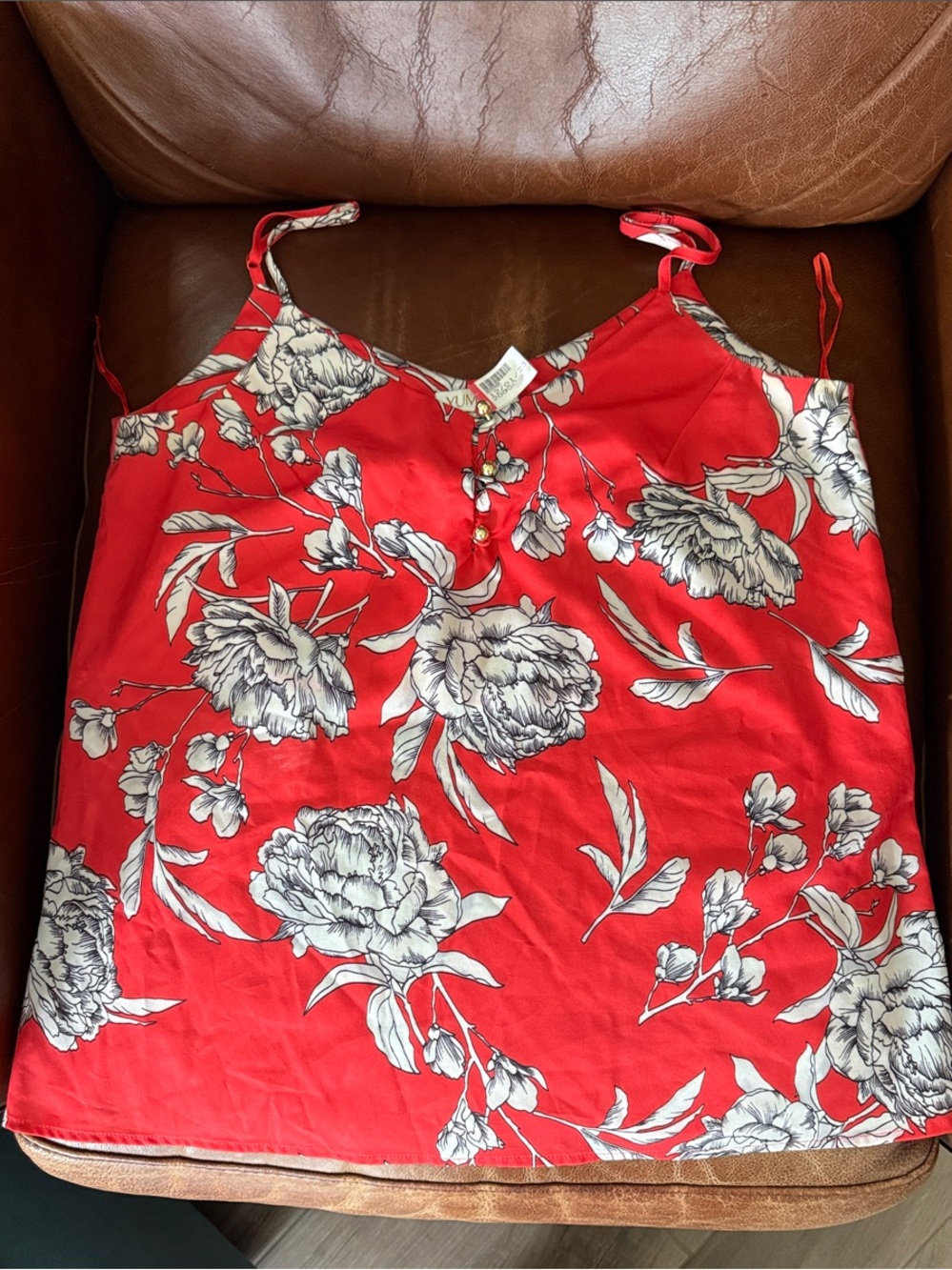 Yumi Kim Red Floral Tank